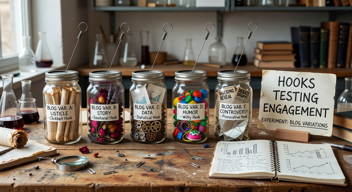 Content experiments at HookFirst Content Lab