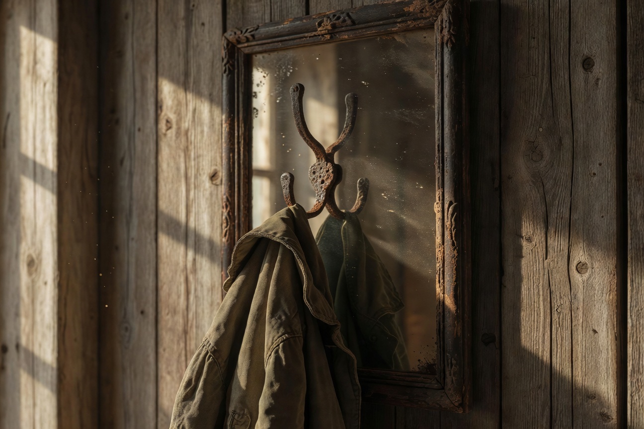 A mirror reflecting back the unexpected — the essence of a shock hook